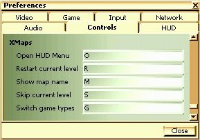Setting up XMaps Key Bindings